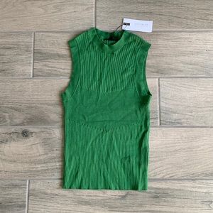 Dynamite stitched muscle tank in juniper